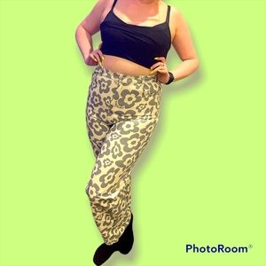 High waisted shekyou printed pants :)